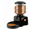 Image of Automatic Pet Feeder fountain Voice Message Recording LCD Screen Dogs Cats Food Dispenser Bowl