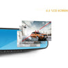 Image of ANLUD Car Camera DVR Dual Lens Dash Cam Rear View Mirror Auto Video Recorder GPS Detector
