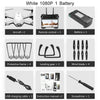 Image of SG106 RC Drone Optical Flow 1080P HD Dual Camera Real Time Aerial Video RC Quadcopter Aircraft Positioning RTF Toys Kids