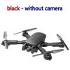 Image of RC Helicopters 1808 remote control toy Camera HD 1080P Foldable WiFi FPV Wide Angle 2.4GHz ABS app photo headless mode 6 axes