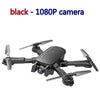 Image of RC Helicopters 1808 remote control toy Camera HD 1080P Foldable WiFi FPV Wide Angle 2.4GHz ABS app photo headless mode 6 axes