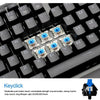Image of Redragon USB mechanical gaming keyboard ergonomic RGB LED