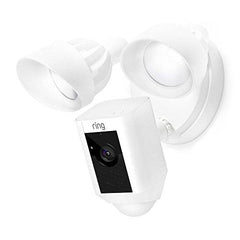 Ring, DB-Ring-FLCAM-W, Ring Floodlight Cam/Motion-Activated/Siren Alarm / 2-Way Talk / 1080p / White Case : Gateway