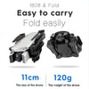 Image of RC Helicopters 1808 remote control toy Camera HD 1080P Foldable WiFi FPV Wide Angle 2.4GHz ABS app photo headless mode 6 axes