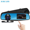 Image of ANLUD Car Camera DVR Dual Lens Dash Cam Rear View Mirror Auto Video Recorder GPS Detector