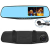 Image of ANLUD Car Camera DVR Dual Lens Dash Cam Rear View Mirror Auto Video Recorder GPS Detector